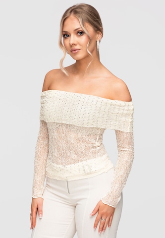 Ombre Shirt in Beige