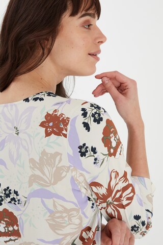 Fransa Blouse in Beige