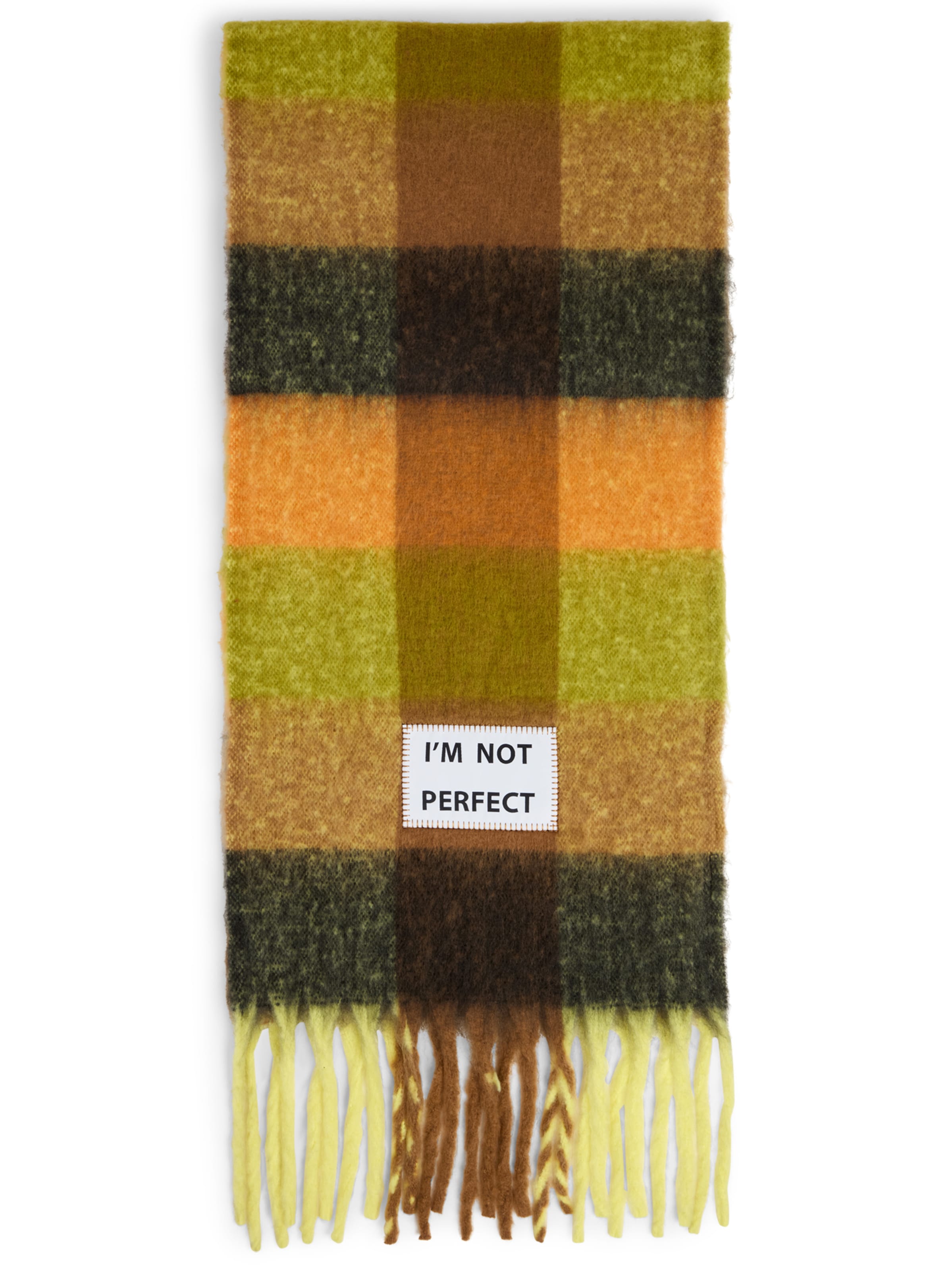 Verb To Do Scarf in Grün: Vorderseite