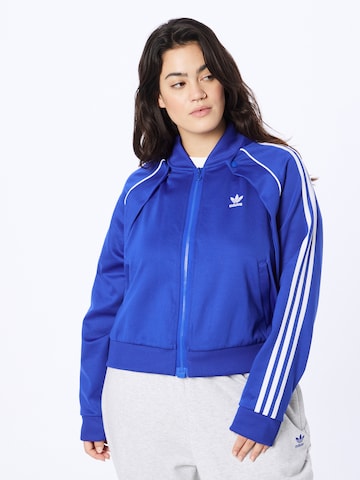 Giacca di mezza stagione 'Always Original Sst ' di ADIDAS ORIGINALS in blu: frontale