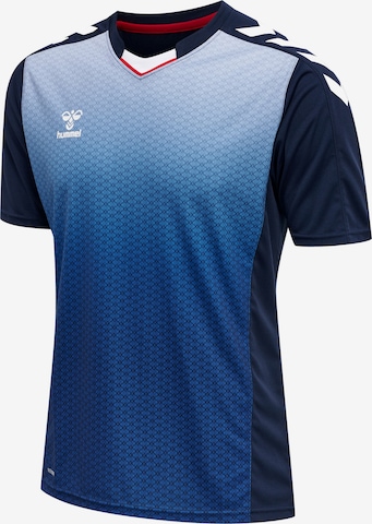 zils Hummel Sportiska stila krekls