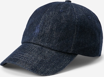 Casquette Polo Ralph Lauren en bleu : devant