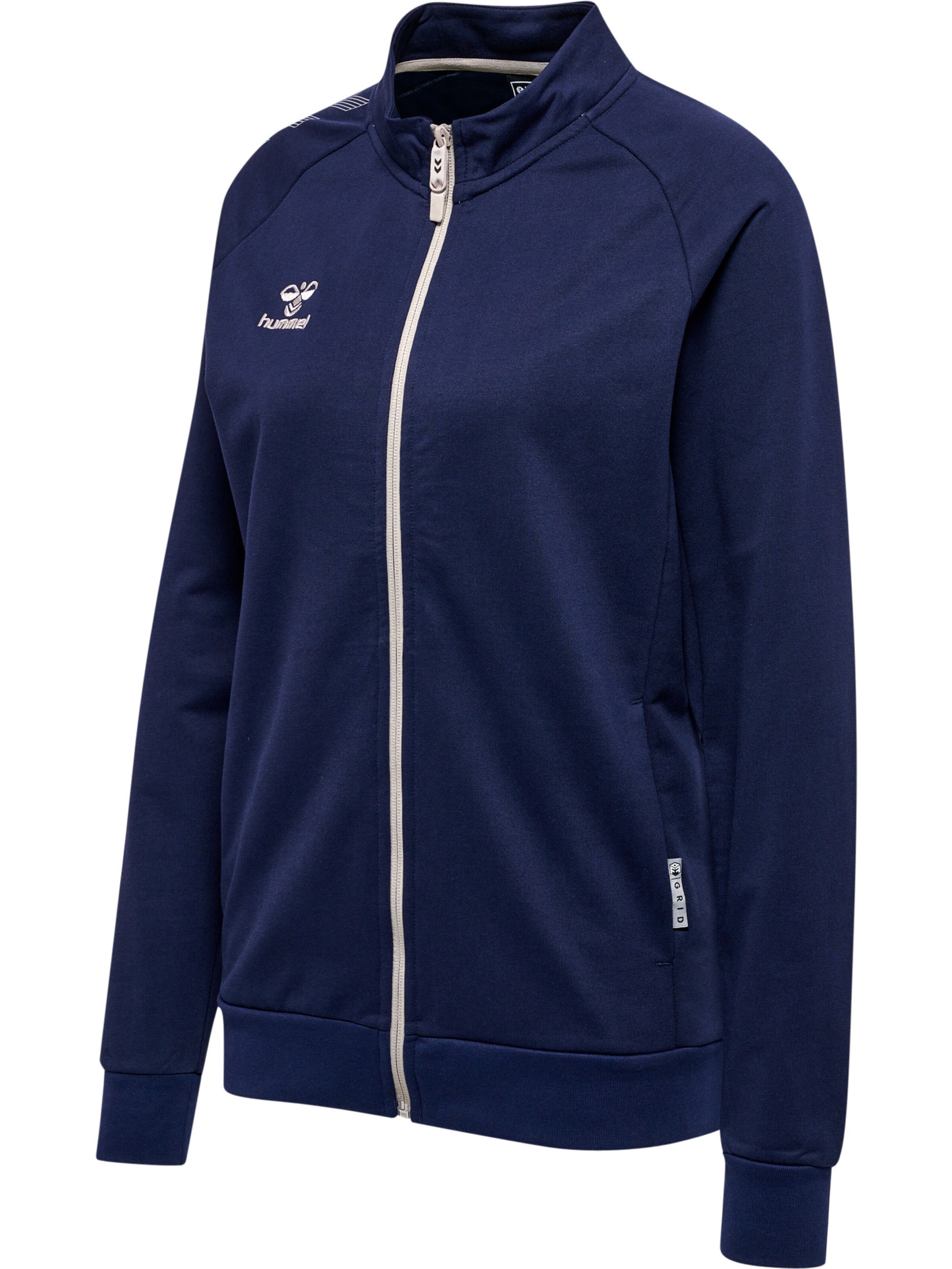 Hummel Sportsweatjacke 'Move Grid' in Blau