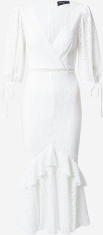 Little Mistress Φόρεμα σε λευκό: μπροστά