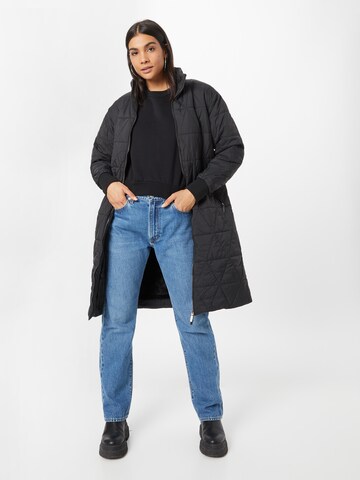 Manteau d’hiver 'Asa' mazine en noir