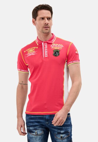 CIPO & BAXX Poloshirt in Rot