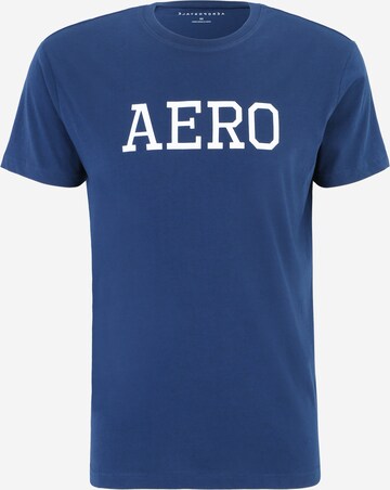 T-Shirt AÉROPOSTALE en bleu : devant