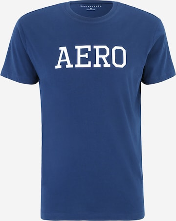 AÉROPOSTALE T-shirt i blå: framsida