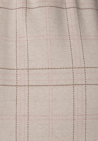 VIVANCE Tapered Bügelfaltenhose in Beige