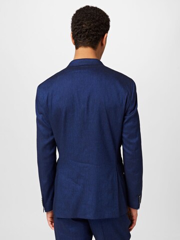 BOSS Black Regular Suit 'Peak' in Blue