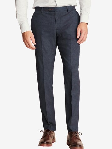 Next Slimfit Hose in Blau: Vorderseite