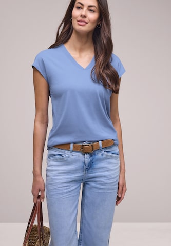 STREET ONE Shirt in Blue: front