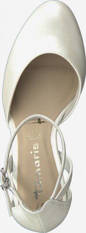 TAMARIS Γόβες slingback σε λευκό