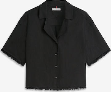 Chemisier TOMMY HILFIGER en noir : devant