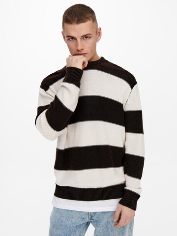 Only & Sons Sweater 'PAUL' in Black