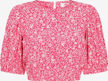 swirly Bluzka 'Spring Summer' w kolorze różowy: przód