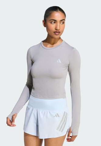 ADIDAS PERFORMANCE Functioneel shirt 'Adi365 Essentials' in Grijs: voorkant