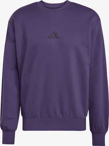 ADIDAS SPORTSWEAR Sport sweatshirt 'Feelcozy' i lila: framsida