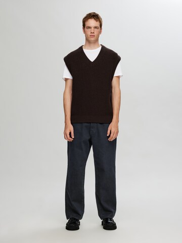 SELECTED HOMME Loose fit Jeans 'Kobe' in Black