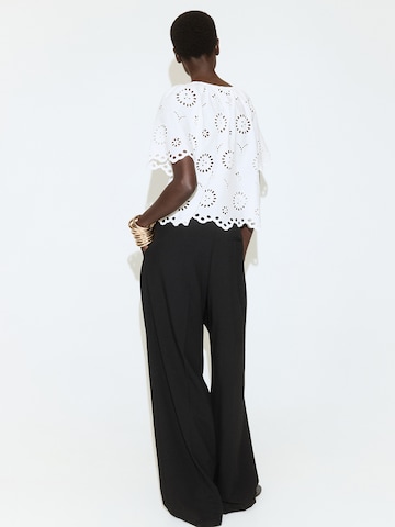 MANGO Blouse in White