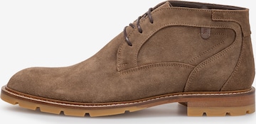Boots chukka 'De Braver 01' di Floris van Bommel in marrone: frontale