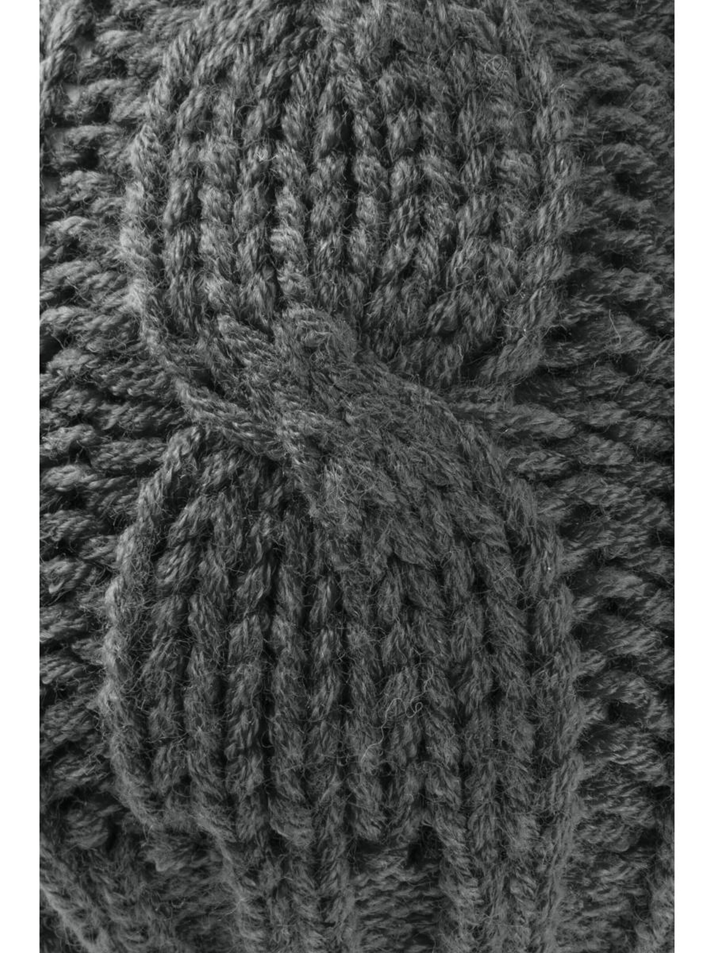 DÖLL Beanie 'Topfmütze Strick' in Grey