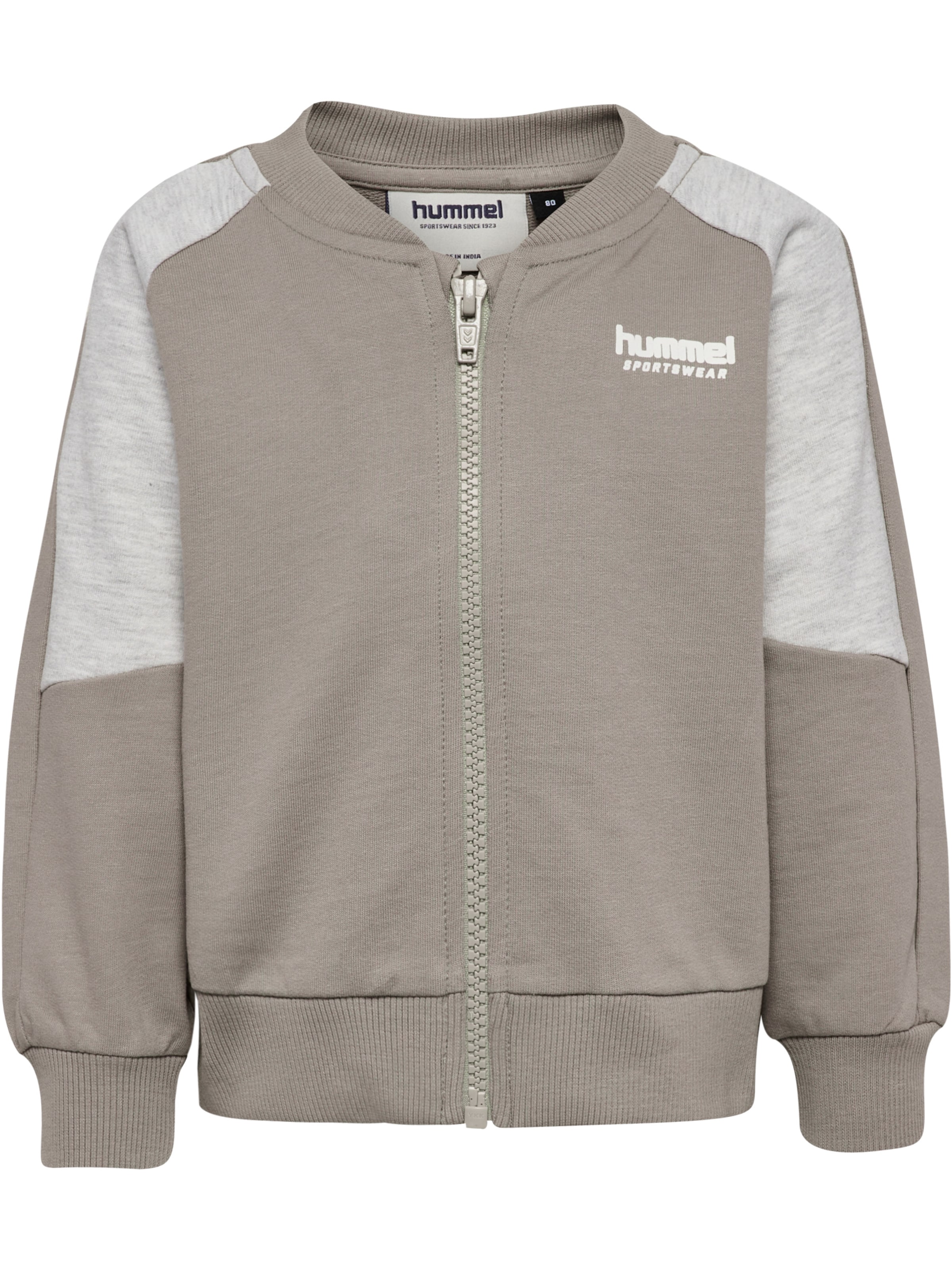 Hummel Sweatjakke i grå: forside