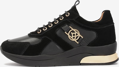 Kazar Platform trainers in Gold / Black, Item view