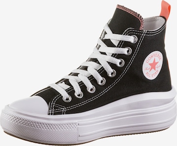 CONVERSE Trainers in Black: front