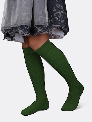 normani - Calcetines tradicionales en verde