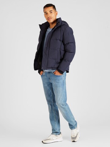 Superdry Winter Jacket 'Everest' in Blue