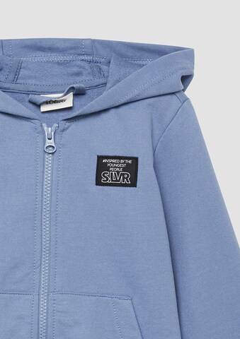 Giacca di felpa di s.Oliver in blu