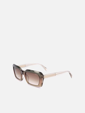 Occhiali da sole 'Police SPLG21 Shiny brown beige havana 53/22/140 Women Sunglasses' di POLICE in verde