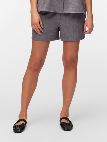 VERO MODA - Loosefit Pantalón 'VMMelaney' en gris: frente