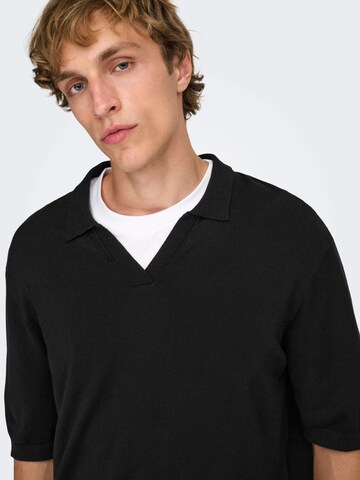 Pull-over Only & Sons en noir