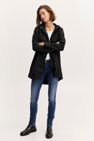 Manteau mi-saison Fransa en noir