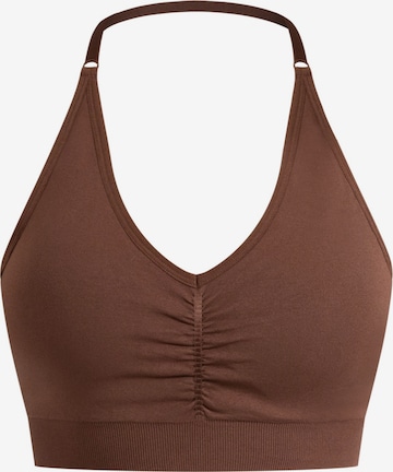 Smilodox Sport bh in Bruin: voorkant