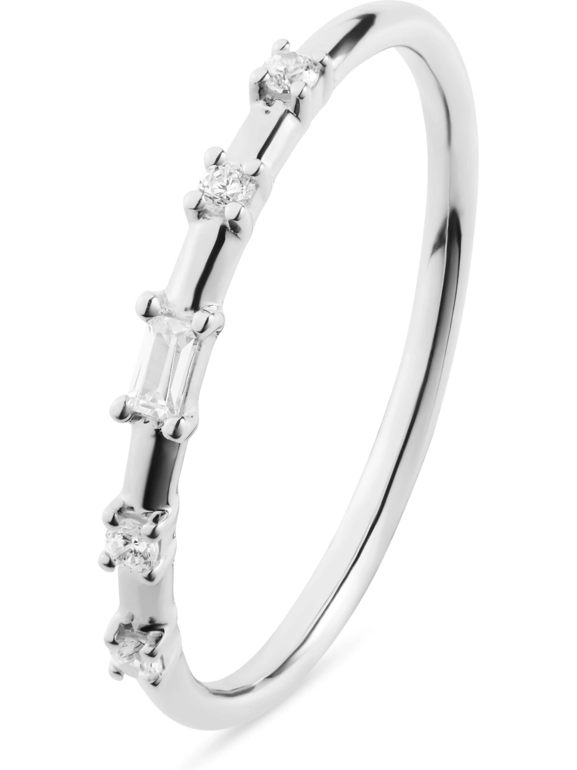 CHRIST Ring in Silber: Vorderseite