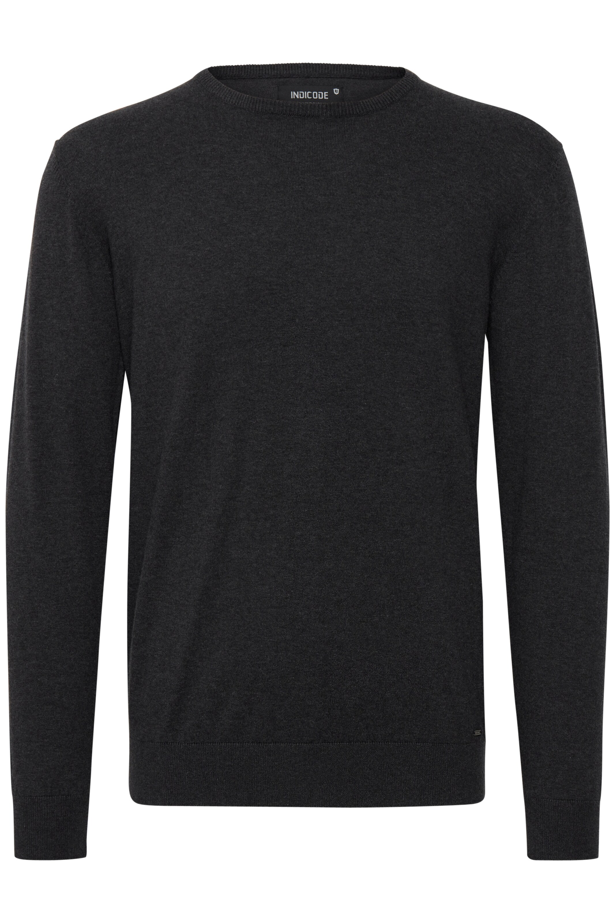 INDICODE JEANS Sweater 'Badan' in Grey: front