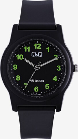 Q&Q Analog watch in Black: front