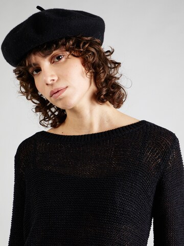 JDY Sweater 'MORE' in Black