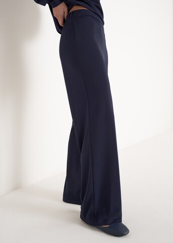 Camomilla Italia Wide Leg Hose 'Giorgiad' in Blau