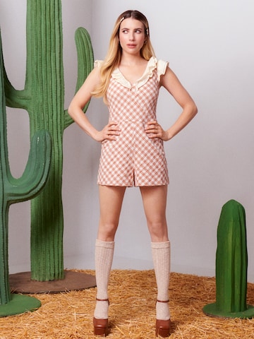 Daahls by Emma Roberts exclusively for ABOUT YOU - Jumpsuit 'Luna' en marrón