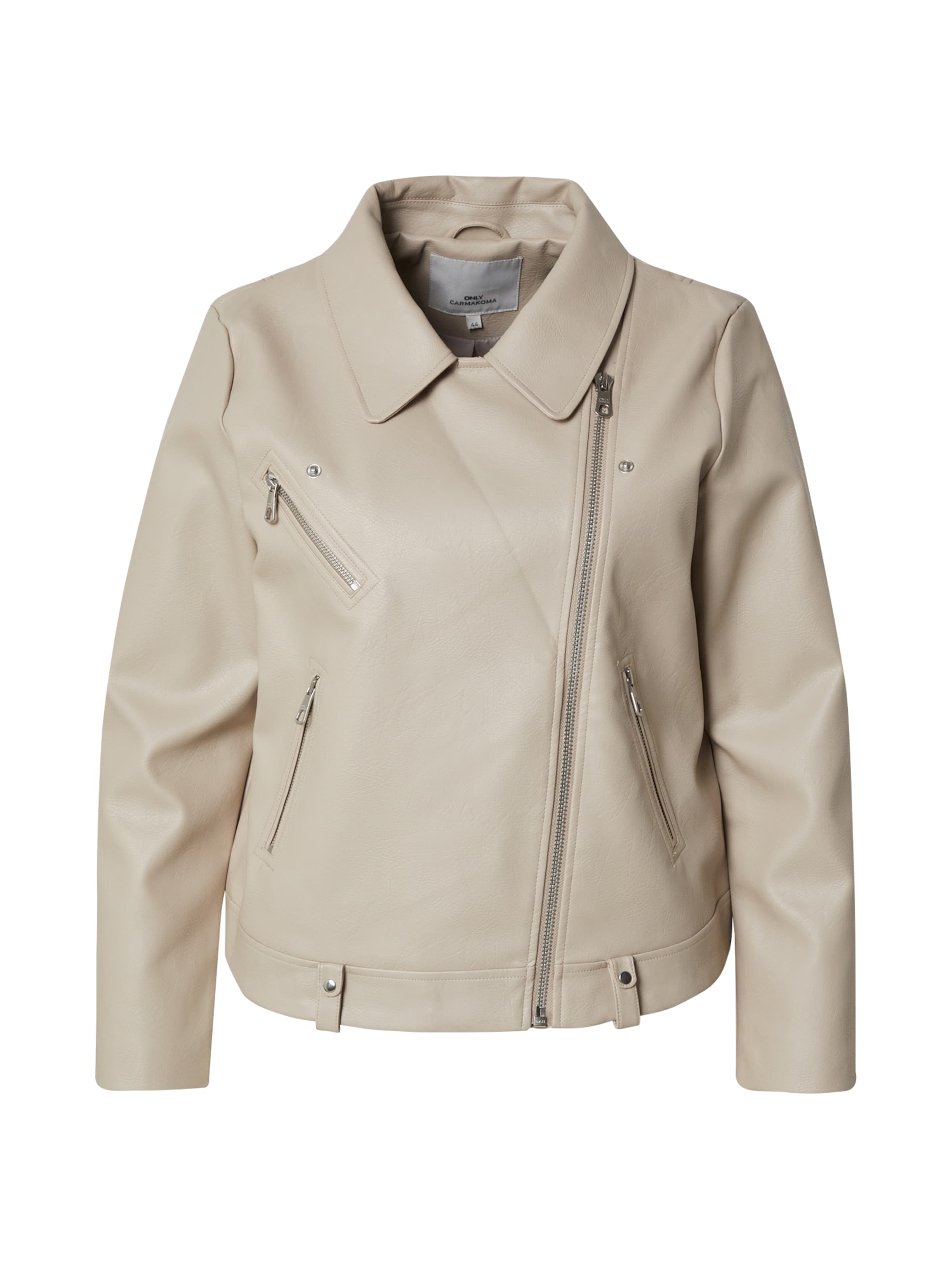 ONLY Carmakoma Between-Season Jacket 'CARVERA' in Beige: front