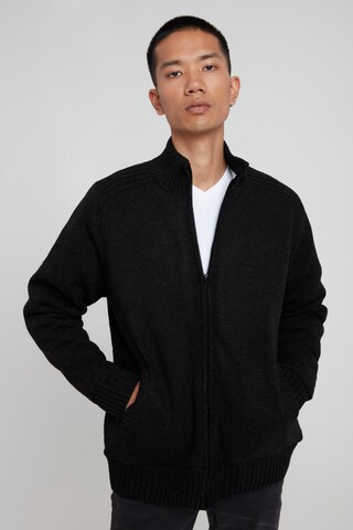 BLEND Knit Cardigan in Black: front