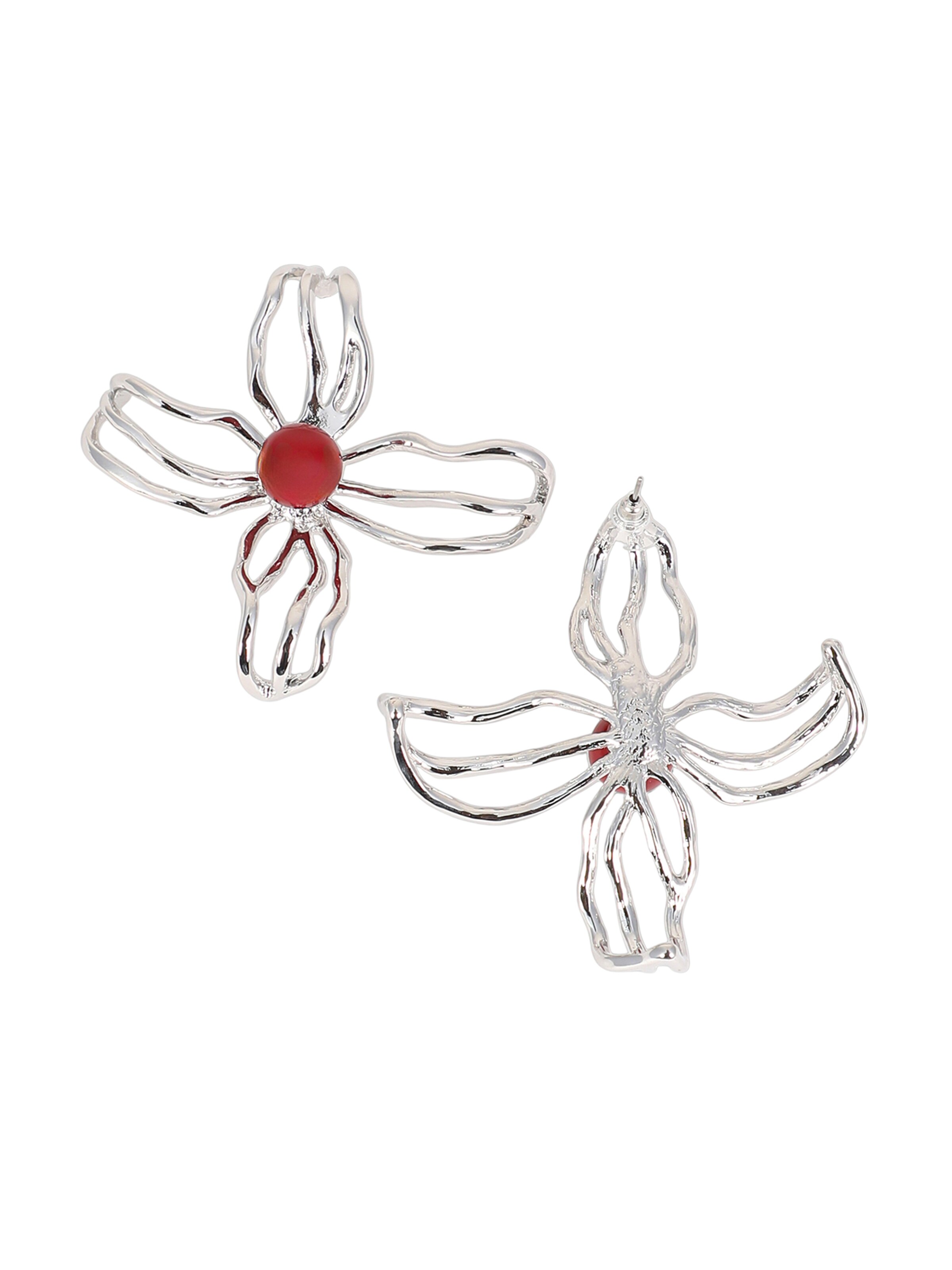 SOHI Øreringe 'Analia' i sølv