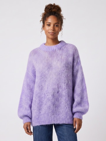 americandreams Sweater 'Pepper' in Purple