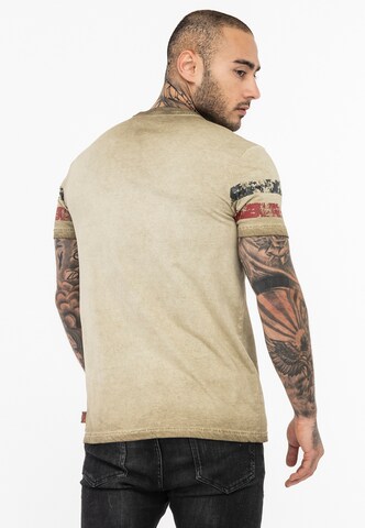 LONSDALEMajica 'Skeld' - bež boja