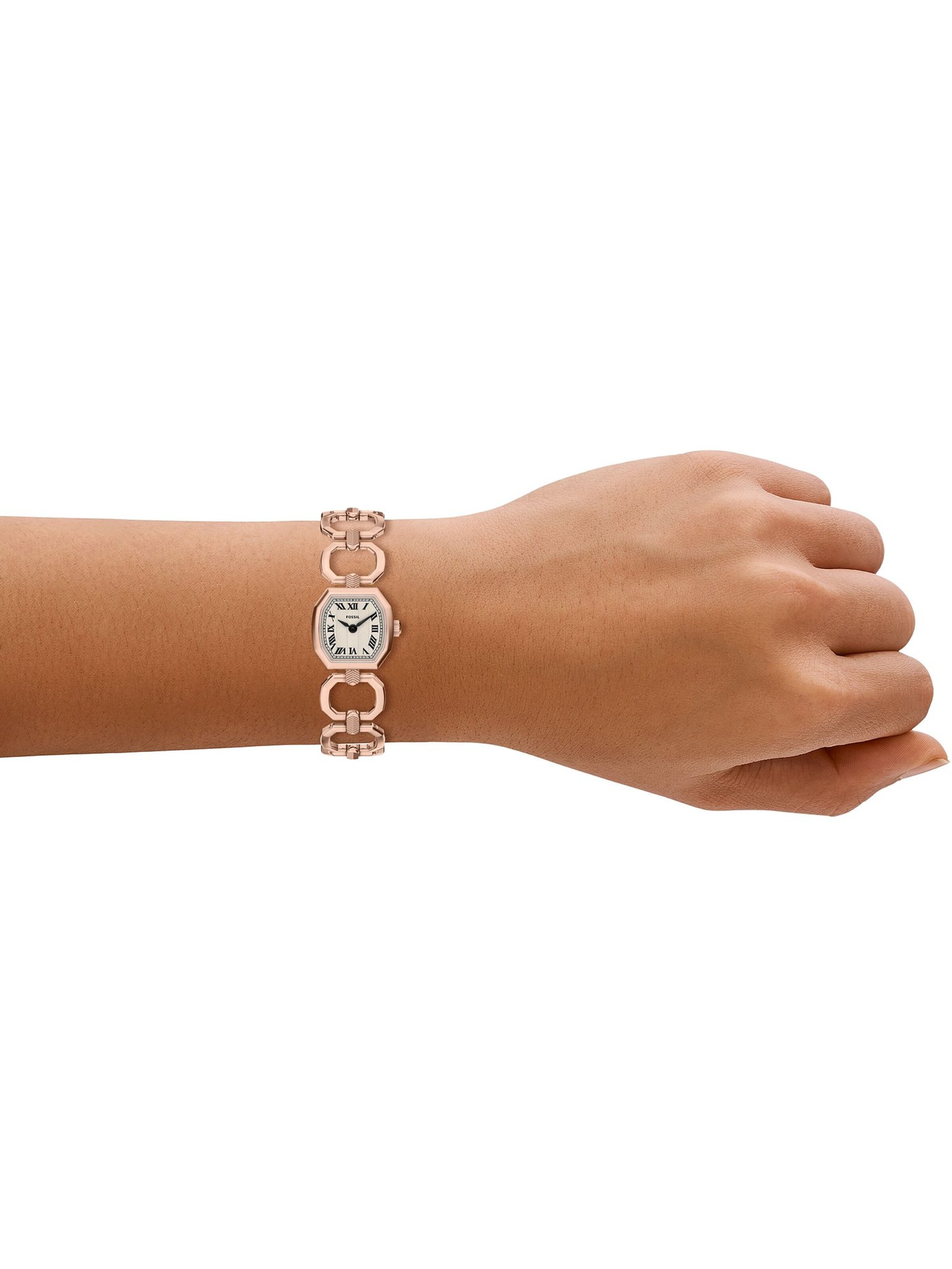 FOSSIL Analog Watch in Pink: front