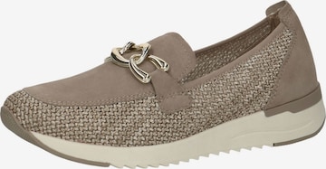 CAPRICE Classic Flats in Brown: front